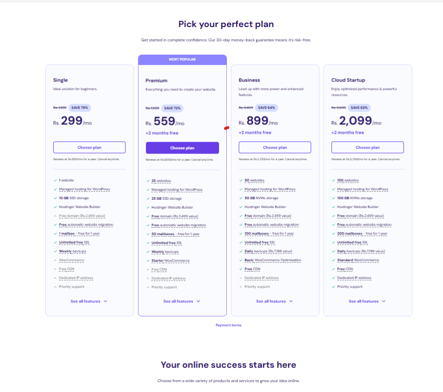 Hostinger Web Hosting 2025