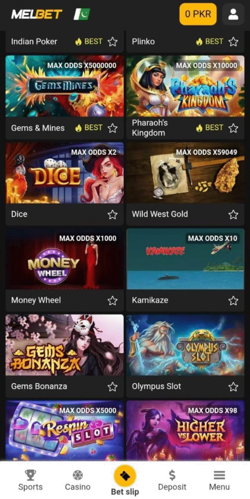 Melbet Game 2025 App
