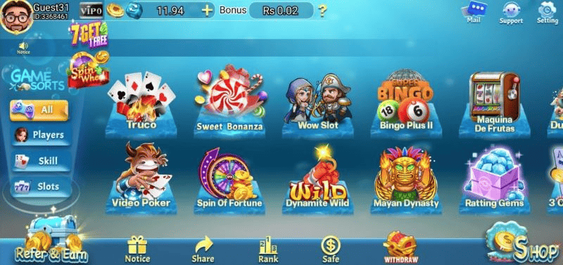 3 Card League Game