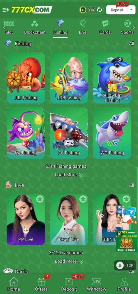 777CX Game