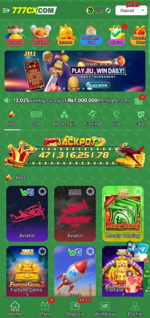 777CX Game