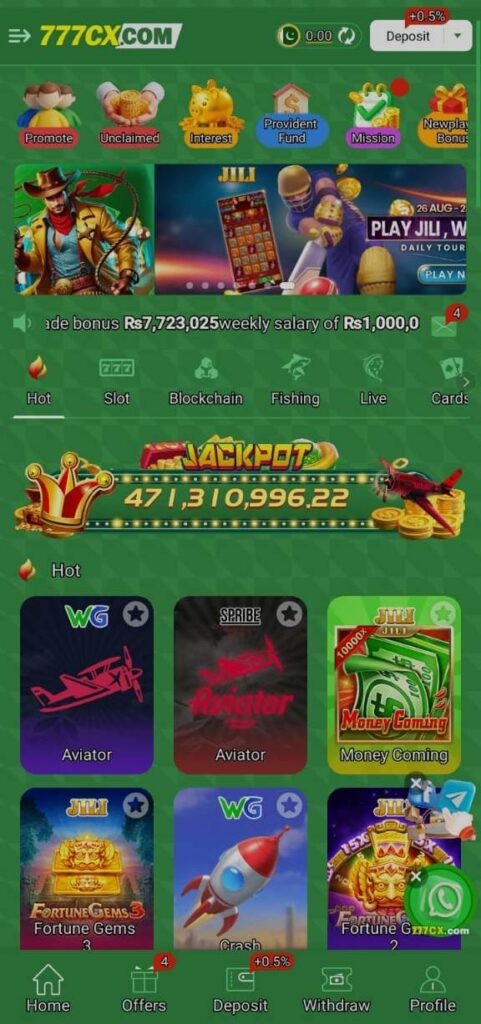 777CX Game