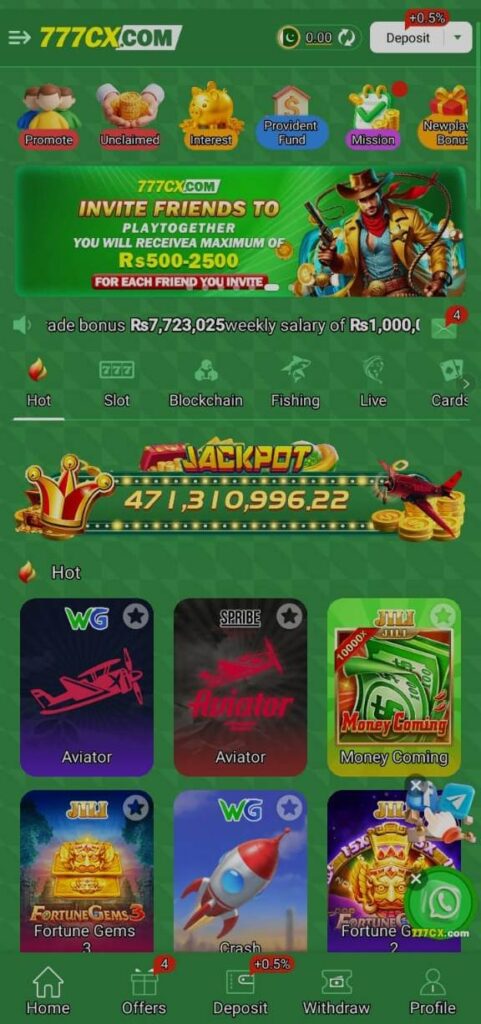 777CX Game