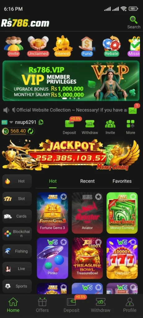 RS786 Game